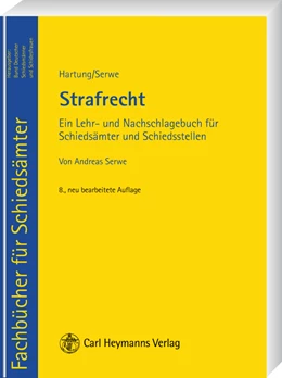 Abbildung von Hartung / Serwe | Strafrecht | 8. Auflage | 2007 | beck-shop.de