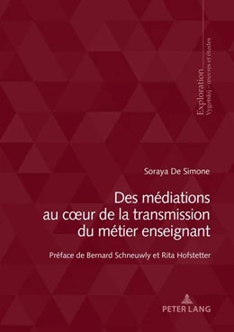 Abbildung von de Simone | Des médiations au c¿ur de la transmission du métier enseignant | 1. Auflage | 2024 | beck-shop.de