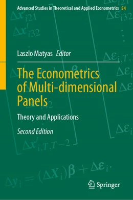 Abbildung von Matyas | The Econometrics of Multi-dimensional Panels | 2. Auflage | 2024 | beck-shop.de