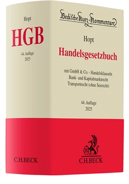 Abbildung von Hopt | Handelsgesetzbuch: HGB | 44. Auflage | 2025 | Band 9 | beck-shop.de