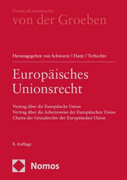 Abbildung von Groeben / Hatje | Europäisches Unionsrecht | 8. Auflage | 2024 | beck-shop.de