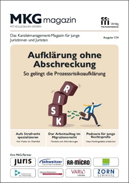 Abbildung von Fachinfo-Magazin MkG • Ausgabe 01/2024 | | 2024 | beck-shop.de