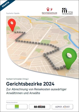 Abbildung von Schneider (Hrsg.) | Fachinfo-Tabelle Gerichtsbezirke 2024 | | 2024 | beck-shop.de