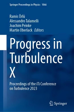 Abbildung von Örlü / Talamelli | Progress in Turbulence X | 1. Auflage | 2024 | 1066 | beck-shop.de