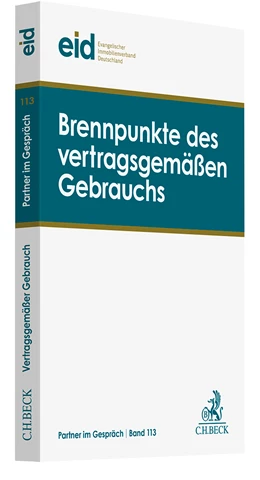 Abbildung von Brennpunkte des vertragsgemäßen Gebrauchs | 1. Auflage | 2024 | Band 113 | beck-shop.de
