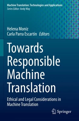 Abbildung von Moniz / Parra Escartín | Towards Responsible Machine Translation | 1. Auflage | 2024 | 4 | beck-shop.de