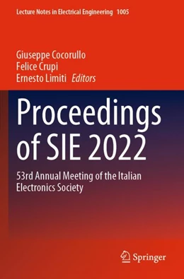 Abbildung von Cocorullo / Crupi | Proceedings of SIE 2022 | 1. Auflage | 2024 | 1005 | beck-shop.de
