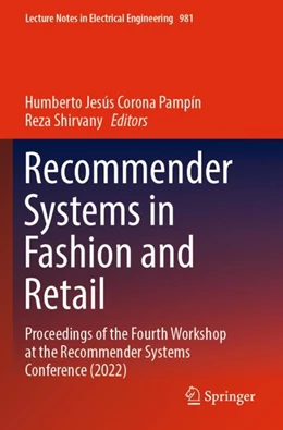 Abbildung von Corona Pampín / Shirvany | Recommender Systems in Fashion and Retail | 1. Auflage | 2024 | 981 | beck-shop.de