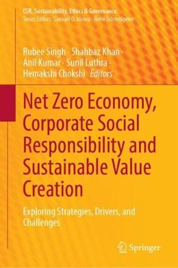 Abbildung von Singh / Khan | Net Zero Economy, Corporate Social Responsibility and Sustainable Value Creation | 1. Auflage | 2024 | beck-shop.de