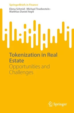 Abbildung von Schmid / Truebestein | Tokenization in Real Estate | 1. Auflage | 2024 | beck-shop.de