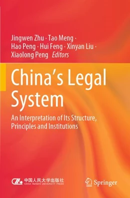 Abbildung von Zhu / Meng | China's Legal System | 1. Auflage | 2024 | beck-shop.de