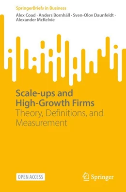 Abbildung von Coad / Bornhäll | Scale-ups and High-Growth Firms | 1. Auflage | 2024 | beck-shop.de