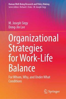 Abbildung von Sirgy / Lee | Organizational Strategies for Work-Life Balance | 1. Auflage | 2024 | beck-shop.de
