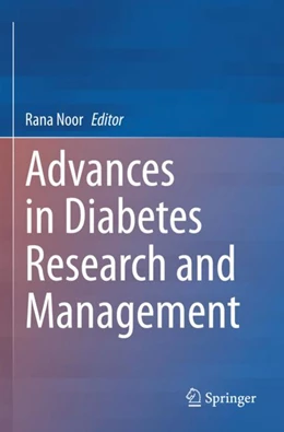 Abbildung von Noor | Advances in Diabetes Research and Management | 1. Auflage | 2024 | beck-shop.de