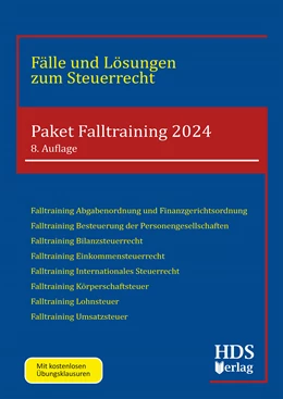 Abbildung von Wall / Schröder | Paket Falltraining 2024 | 8. Auflage | 2024 | beck-shop.de