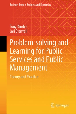 Abbildung von Kinder / Stenvall | Problem-solving and Learning for Public Services and Public Management | 1. Auflage | 2024 | beck-shop.de