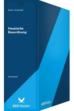 Abbildung von Rasch / Schaetzell | Hessische Bauordnung (HBO) | 1. Auflage | 2022 | beck-shop.de