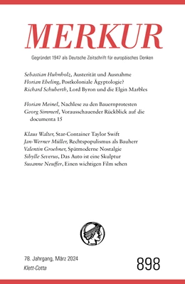 Abbildung von Demand / Knörer | MERKUR 3/2024, Jg.78 | 1. Auflage | 2024 | beck-shop.de