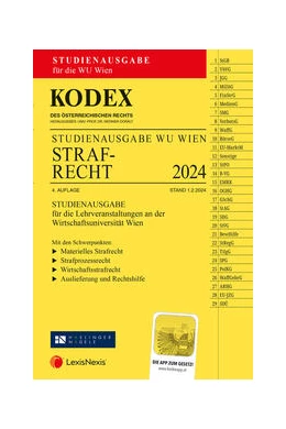 Abbildung von Doralt | KODEX Strafrecht für die WU 2024 - inkl. App | 4. Auflage | 2024 | beck-shop.de