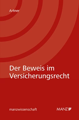 Abbildung von Artner | Der Beweis im Versicherungsrecht | 1. Auflage | 2024 | beck-shop.de