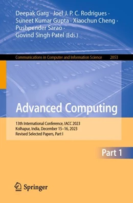 Abbildung von Garg / Rodrigues | Advanced Computing | 1. Auflage | 2024 | 2053 | beck-shop.de