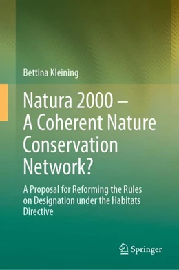 Abbildung von Kleining | Natura 2000 – A Coherent Nature Conservation Network? | 1. Auflage | 2024 | beck-shop.de