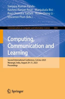 Abbildung von Panda / Rout | Computing, Communication and Learning | 1. Auflage | 2024 | 1892 | beck-shop.de