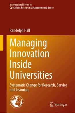 Abbildung von Hall | Managing Innovation Inside Universities | 1. Auflage | 2024 | 357 | beck-shop.de