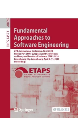 Abbildung von Beyer / Cavalcanti | Fundamental Approaches to Software Engineering | 1. Auflage | 2024 | 14573 | beck-shop.de