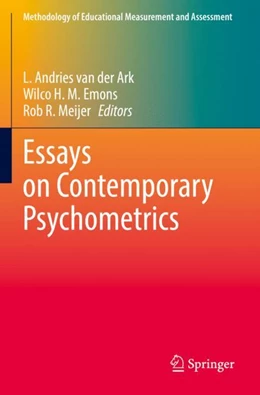 Abbildung von van der Ark / Emons | Essays on Contemporary Psychometrics | 1. Auflage | 2024 | beck-shop.de