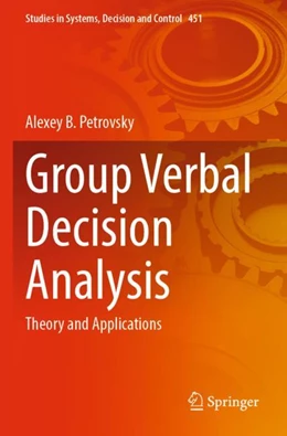 Abbildung von Petrovsky | Group Verbal Decision Analysis | 1. Auflage | 2024 | 451 | beck-shop.de