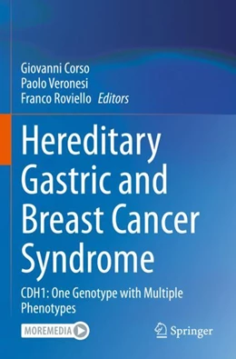Abbildung von Corso / Veronesi | Hereditary Gastric and Breast Cancer Syndrome | 1. Auflage | 2024 | beck-shop.de