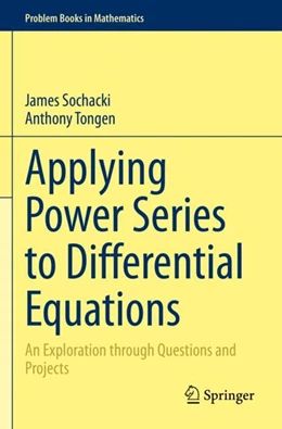 Abbildung von Sochacki / Tongen | Applying Power Series to Differential Equations | 1. Auflage | 2024 | beck-shop.de