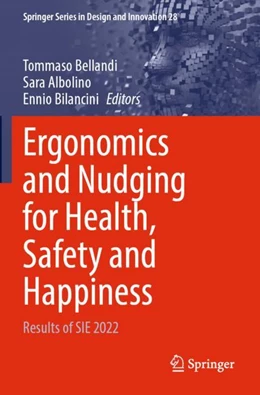 Abbildung von Bellandi / Albolino | Ergonomics and Nudging for Health, Safety and Happiness | 1. Auflage | 2024 | 28 | beck-shop.de
