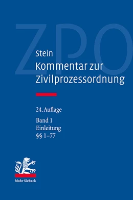 Abbildung von Stein | Kommentar zur Zivilprozessordnung | 24. Auflage | 2024 | beck-shop.de