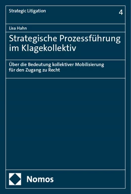 Abbildung von Hahn | Strategische Prozessführung im Klagekollektiv | 1. Auflage | 2024 | 4 | beck-shop.de