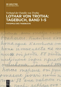 Abbildung von Verband der Familie v. Trotha GbR | Lothar von Trotha: Tagebuch, Band 1-5 | 1. Auflage | 2024 | beck-shop.de