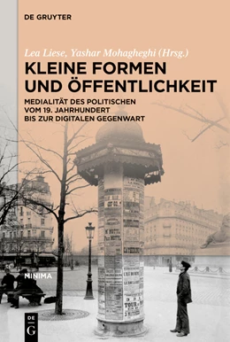 Abbildung von Liese / Mohagheghi | Kleine Formen und Öffentlichkeit | 1. Auflage | 2024 | beck-shop.de