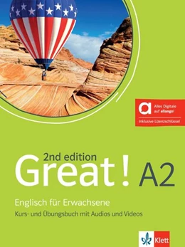 Abbildung von Great! A2, 2nd edition - Hybride Ausgabe allango | 1. Auflage | 2024 | beck-shop.de