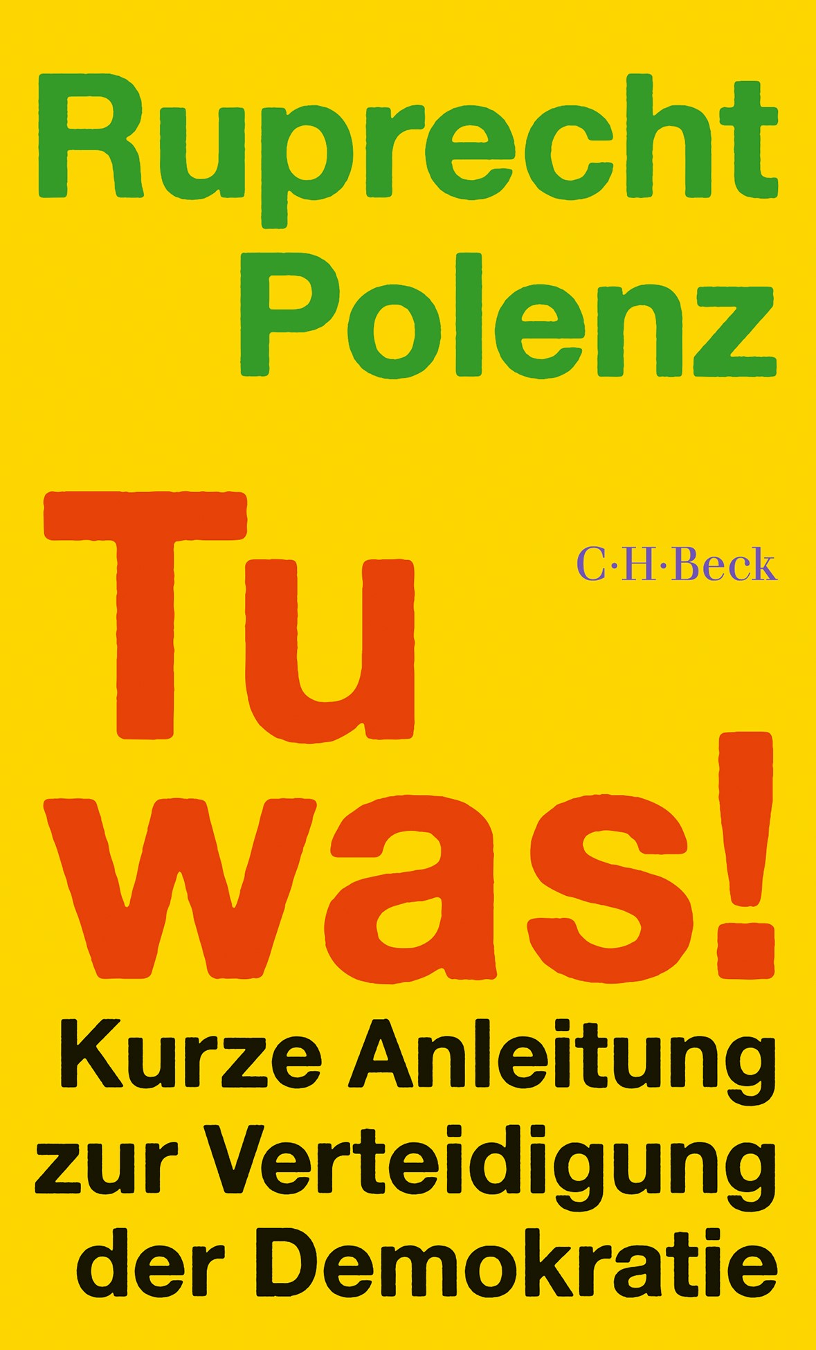 Cover: Polenz, Ruprecht, Tu was!