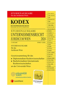 Abbildung von Doralt | KODEX Unternehmensrecht Wien Juridicum 2024 - inkl. App | 2. Auflage | 2024 | beck-shop.de