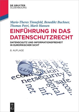 Abbildung von Tinnefeld / Buchner | Einführung in das Datenschutzrecht | 8. Auflage | 2024 | beck-shop.de