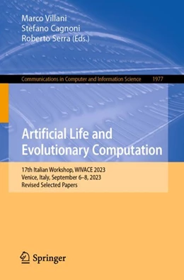 Abbildung von Villani / Cagnoni | Artificial Life and Evolutionary Computation | 1. Auflage | 2024 | 1977 | beck-shop.de