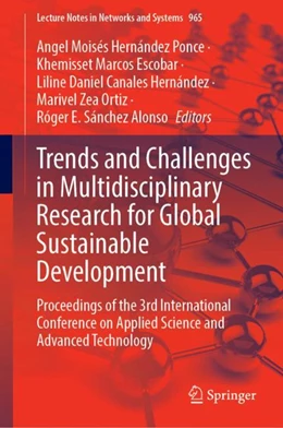 Abbildung von Hernández Ponce / Marcos Escobar | Trends and Challenges in Multidisciplinary Research for Global Sustainable Development | 1. Auflage | 2024 | 965 | beck-shop.de