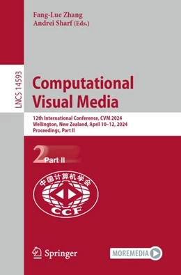 Abbildung von Zhang / Sharf | Computational Visual Media | 1. Auflage | 2024 | 14593 | beck-shop.de