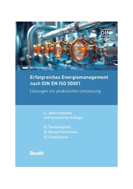 Abbildung von Reimann | Erfolgreiches Energiemanagement nach DIN EN ISO 50001 | 5. Auflage | 2024 | beck-shop.de