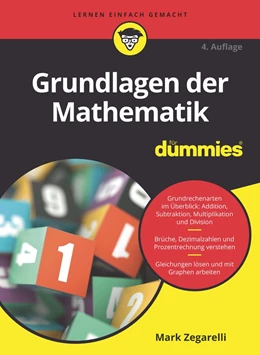 Abbildung von Zegarelli | Grundlagen der Mathematik für Dummies | 4. Auflage | 2024 | beck-shop.de
