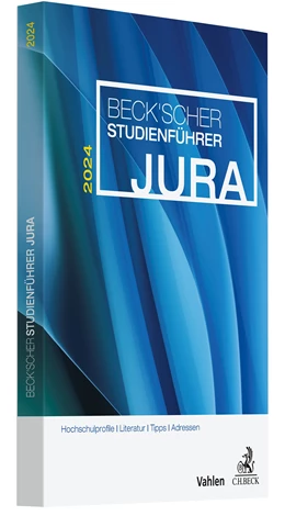 Abbildung von Beck'scher Studienführer Jura Sommersemester 2024 | 1. Auflage | 2024 | beck-shop.de