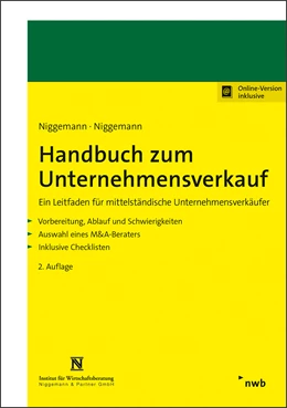 Abbildung von Niggemann / Niggemann | Handbuch zum Unternehmensverkauf | 2. Auflage | 2024 | beck-shop.de
