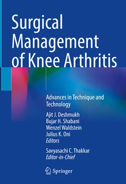 Abbildung von Deshmukh / Shabani | Surgical Management of Knee Arthritis | 1. Auflage | 2024 | beck-shop.de